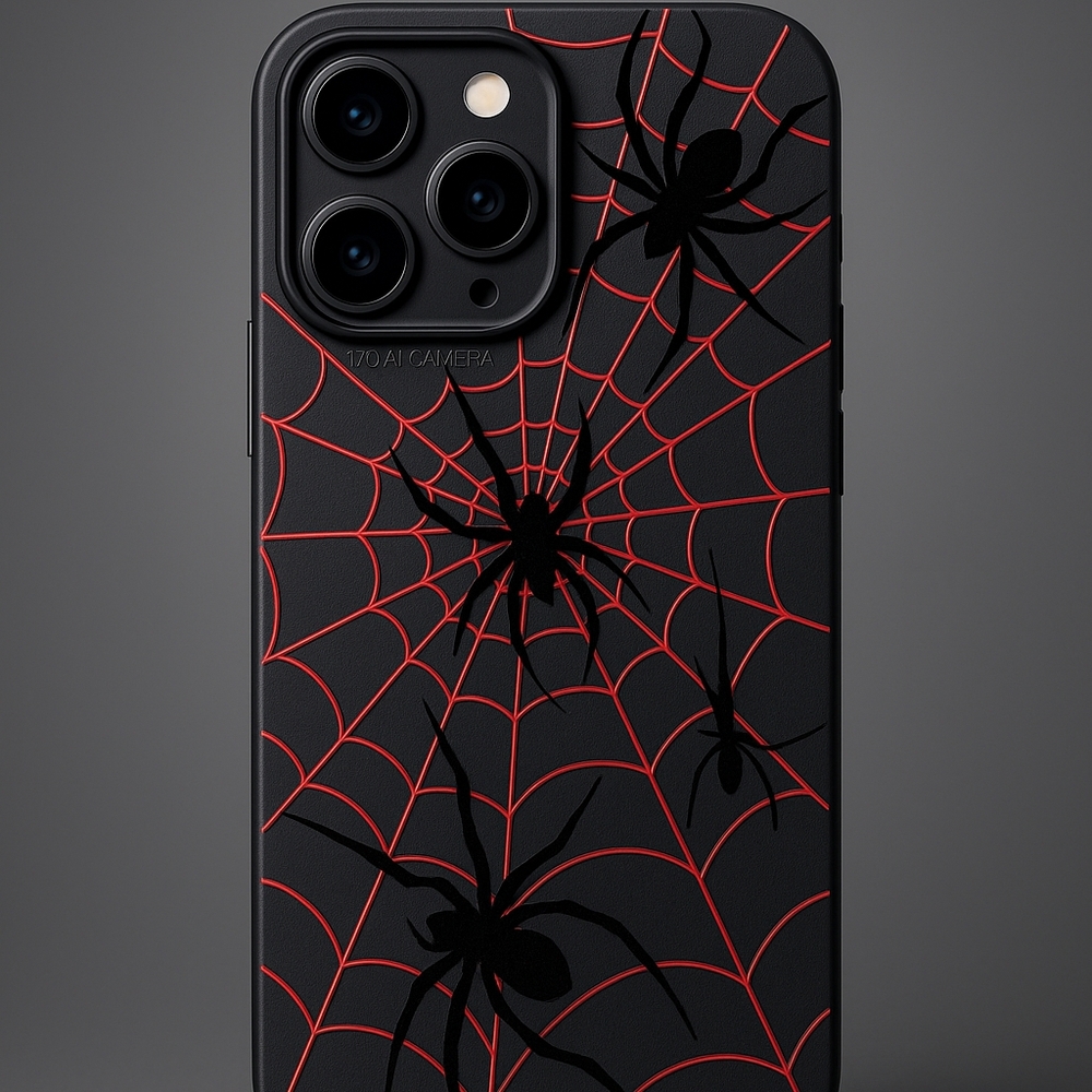 Marvel Avengers Spider Man Logo Cover Luxury Case for iPhone 15 Pro Max NEW
